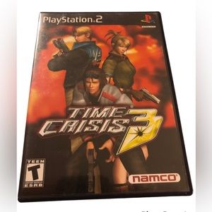 Time Crisis 3 (Sony PlayStation 2, 2003) No Manual, Tested